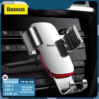 Baseus uchwyt samochodowy na telefon samochodowy Air Vent/uchwyt na CD uchwyt na telefon stojak na iPhone Samsung Metal Gravity uchwyt na telefon komórkowy 1